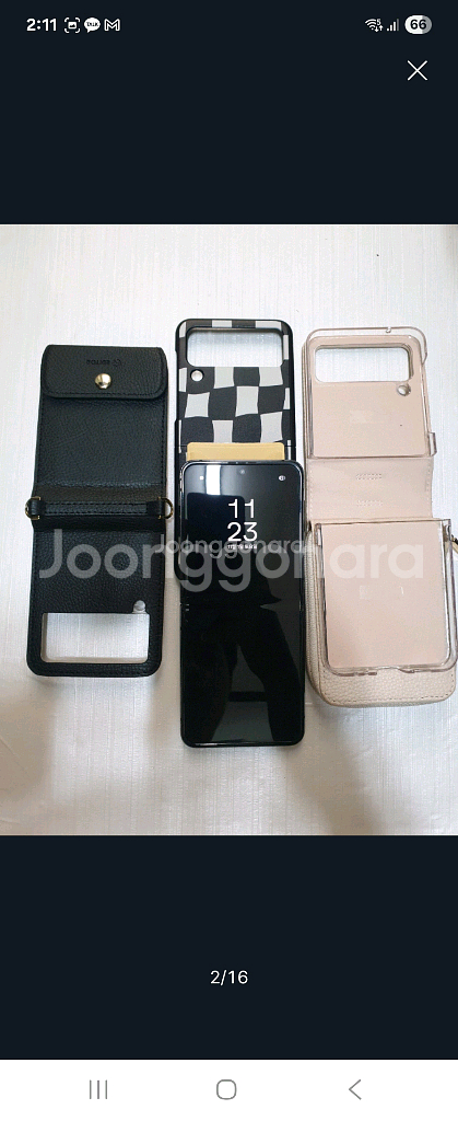 오늘만 갤럭시 z플립4 판매합니다 급처 케이스 세트드림--1