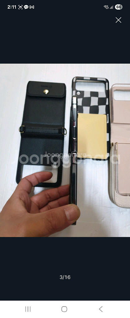 오늘만 갤럭시 z플립4 판매합니다 급처 케이스 세트드림--2