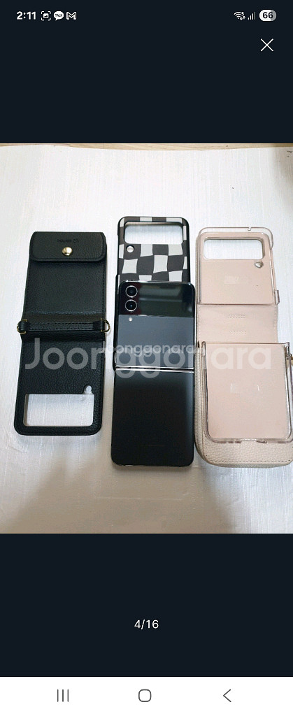 오늘만 갤럭시 z플립4 판매합니다 급처 케이스 세트드림--3