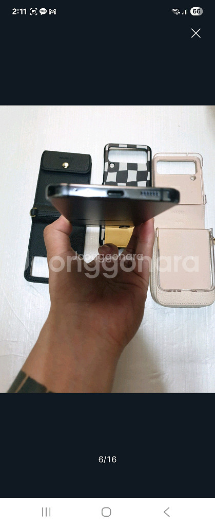 오늘만 갤럭시 z플립4 판매합니다 급처 케이스 세트드림--5