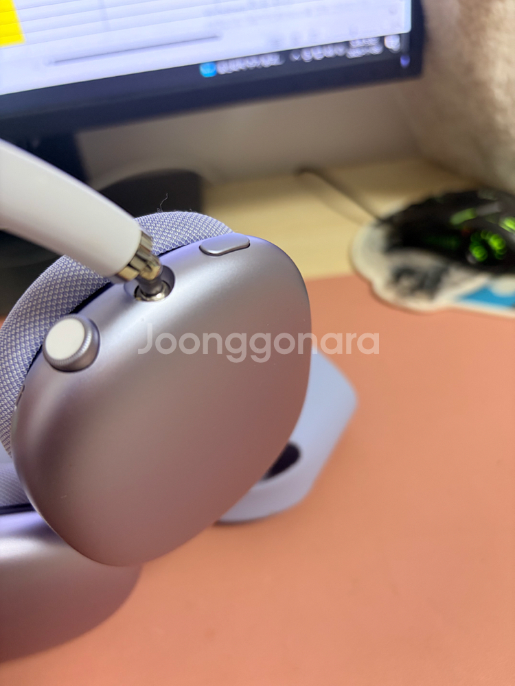 애케플 에어팟 맥스2 퍼플 c타입 애플정품 단품--4