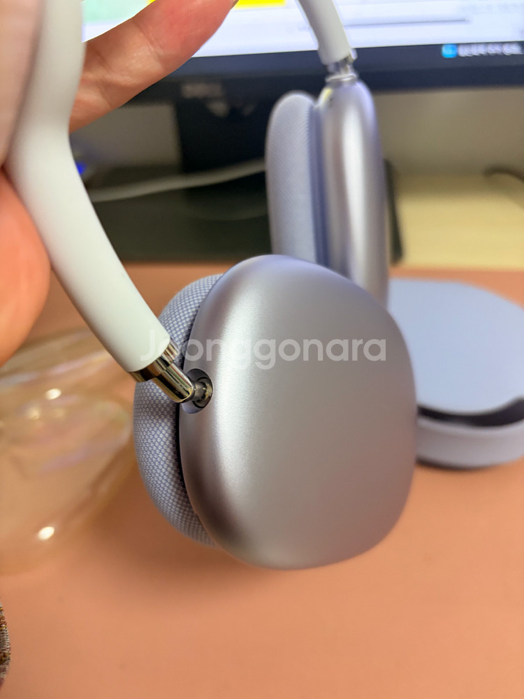 애케플 에어팟 맥스2 퍼플 c타입 애플정품 단품--5