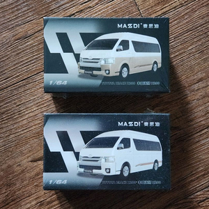 Massdi 1/64 도요타 하이에이스 다이캐스트 차량