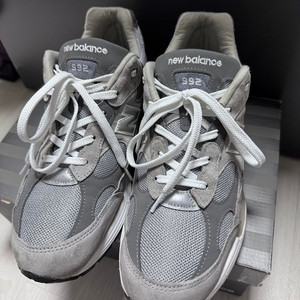 [290] 구형 뉴발란스 992 메이드 인 USA 그레이 - D 스탠다드