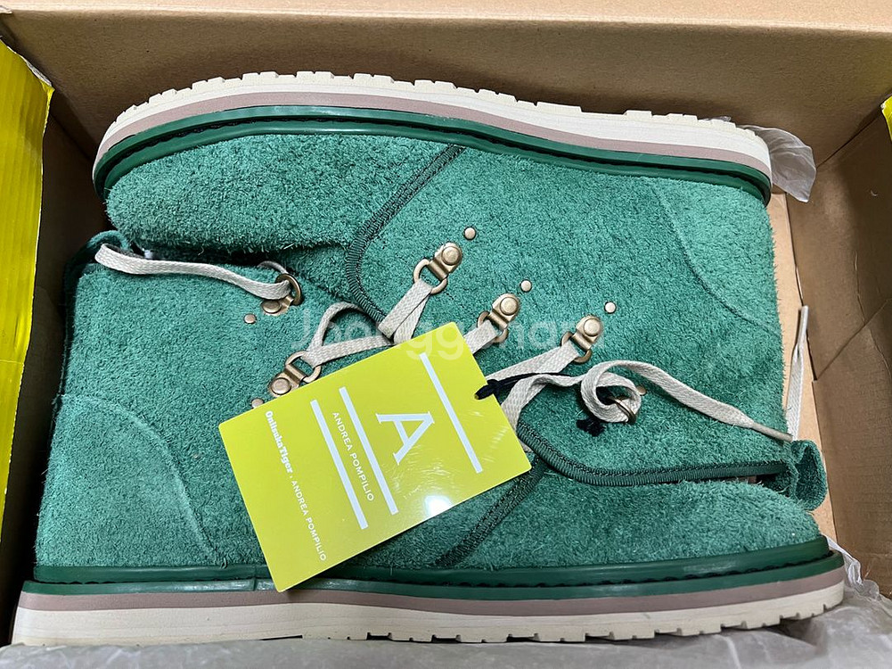 오니츠카타이거 x 안드레아 폼필리오 몬테 포카라(헌터그린) 270--7