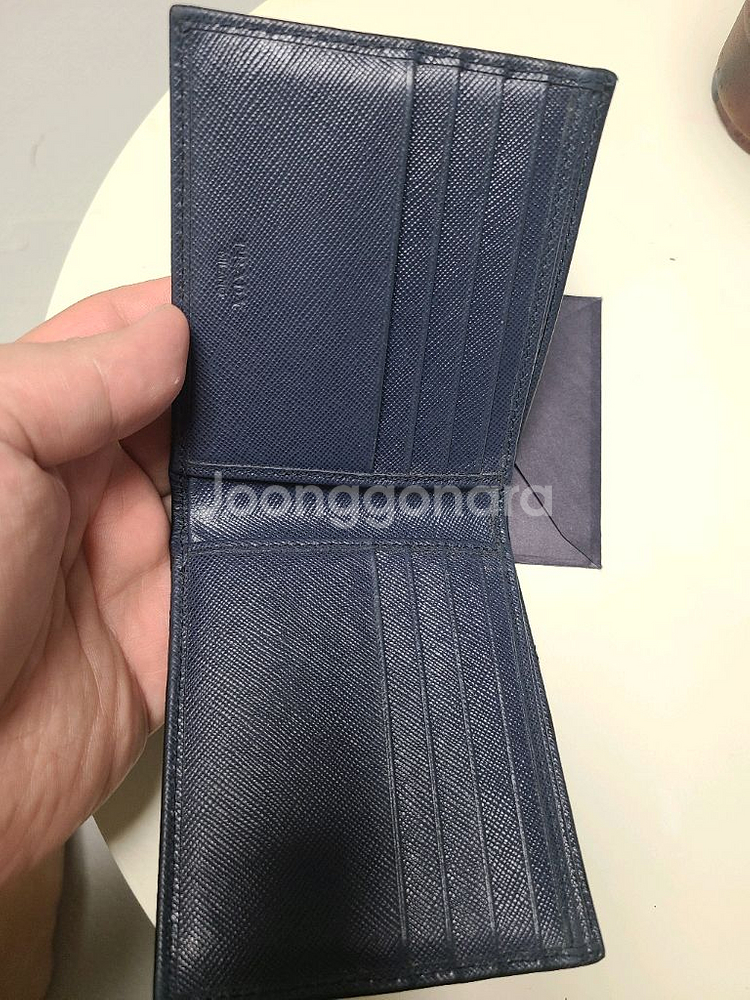 프라다 사피아노 남성 반지갑--4