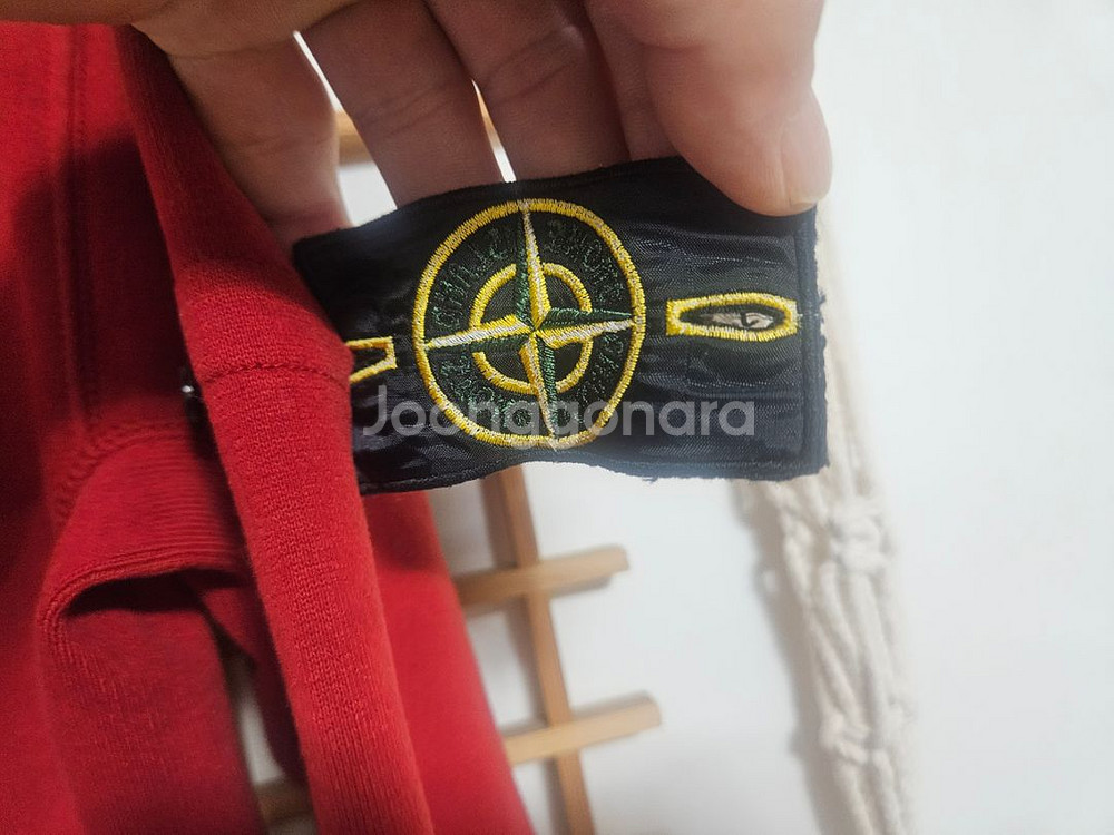 S급/정품 스톤아일랜드 하프집업 맨투맨 L--4