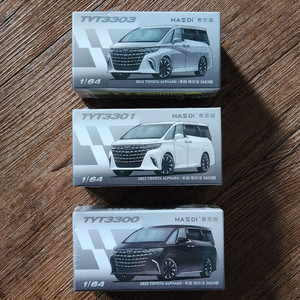 Massdi 1/64 2023 도요타 알파드 다이캐스트
