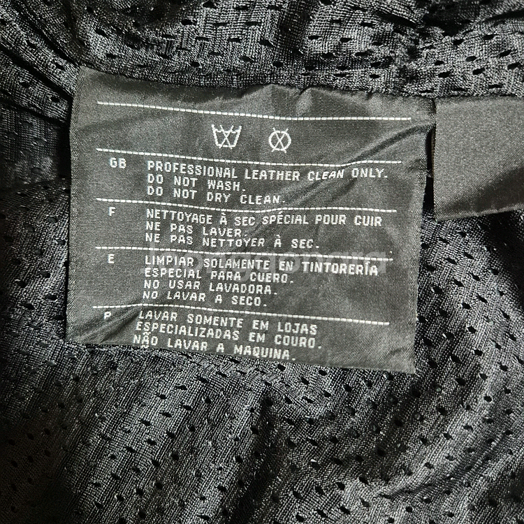 남성 가죽 라이딩 자켓--4