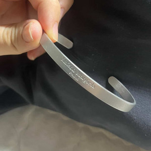 메종마르지엘라 실버 팔찌