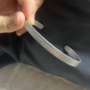 메종마르지엘라 실버 팔찌