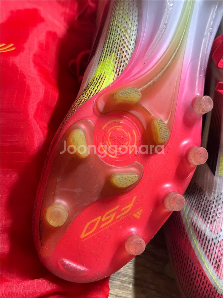 아디다스 퓨어빅토리 F50 엘리트 AG 축구화 IE1265(230mm)--3