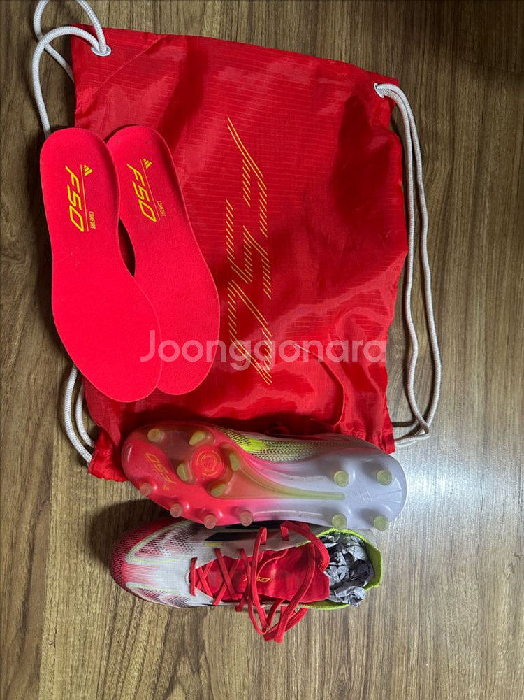 아디다스 퓨어빅토리 F50 엘리트 AG 축구화 IE1265(230mm)--0