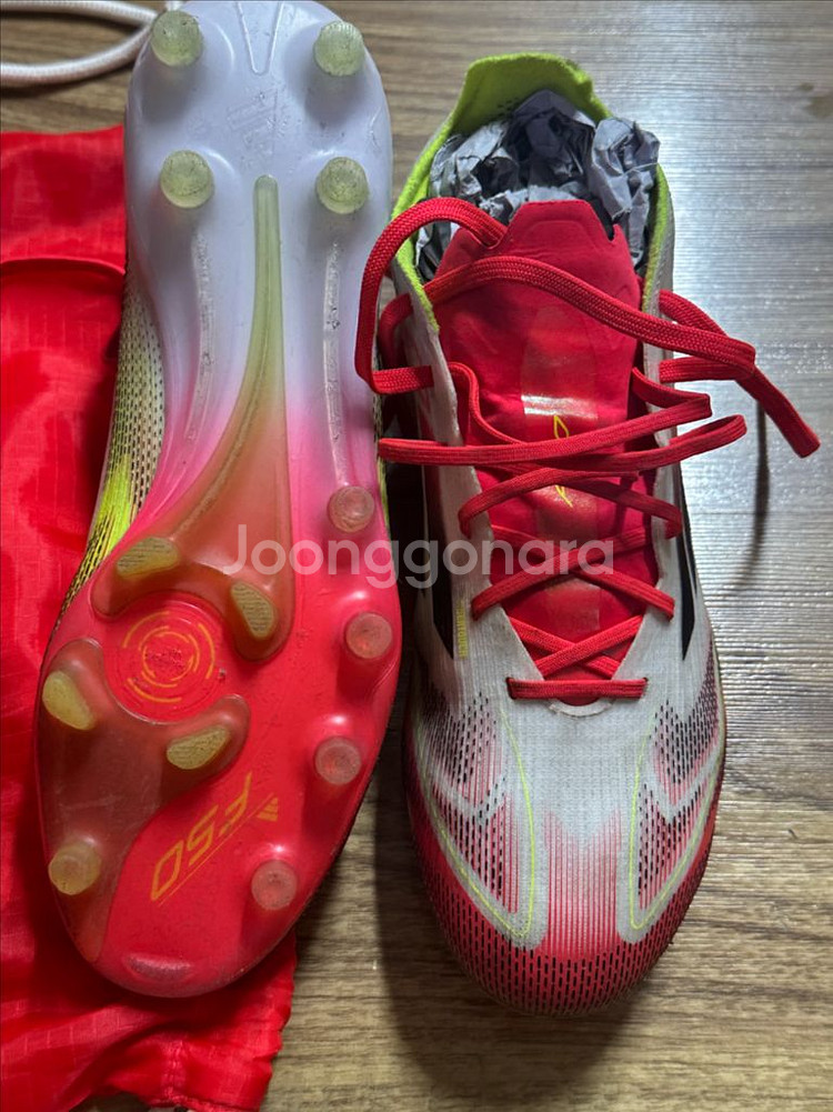 아디다스 퓨어빅토리 F50 엘리트 AG 축구화 IE1265(230mm)--1