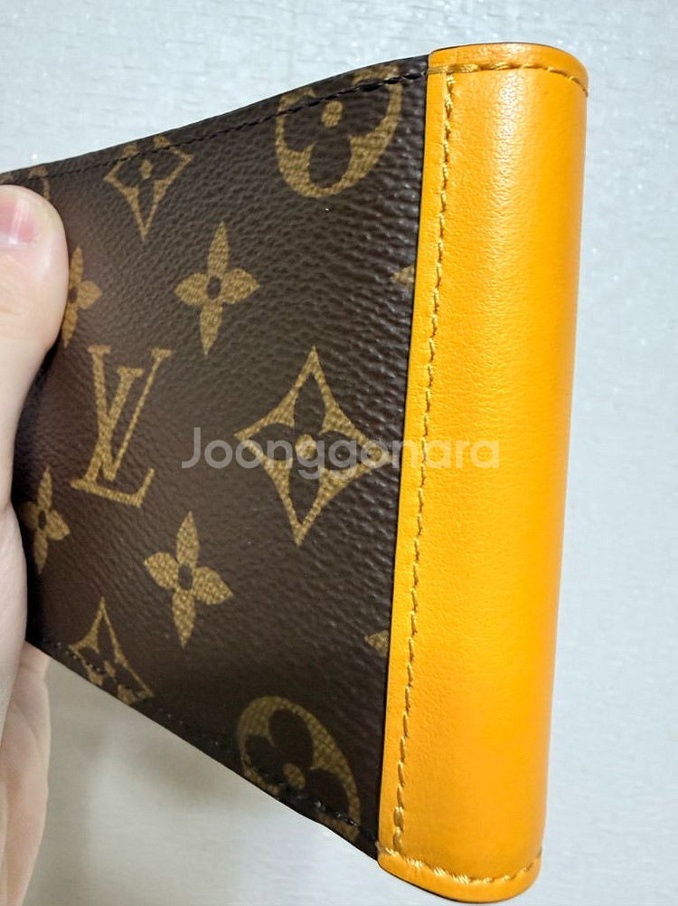 모노그램 남성 반지갑--2