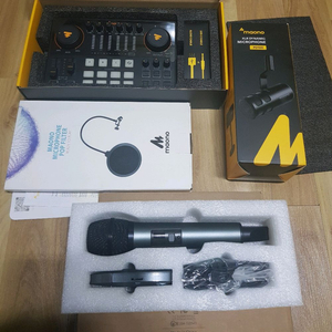 마노 마이크 6채널 믹서 + 6개 세트