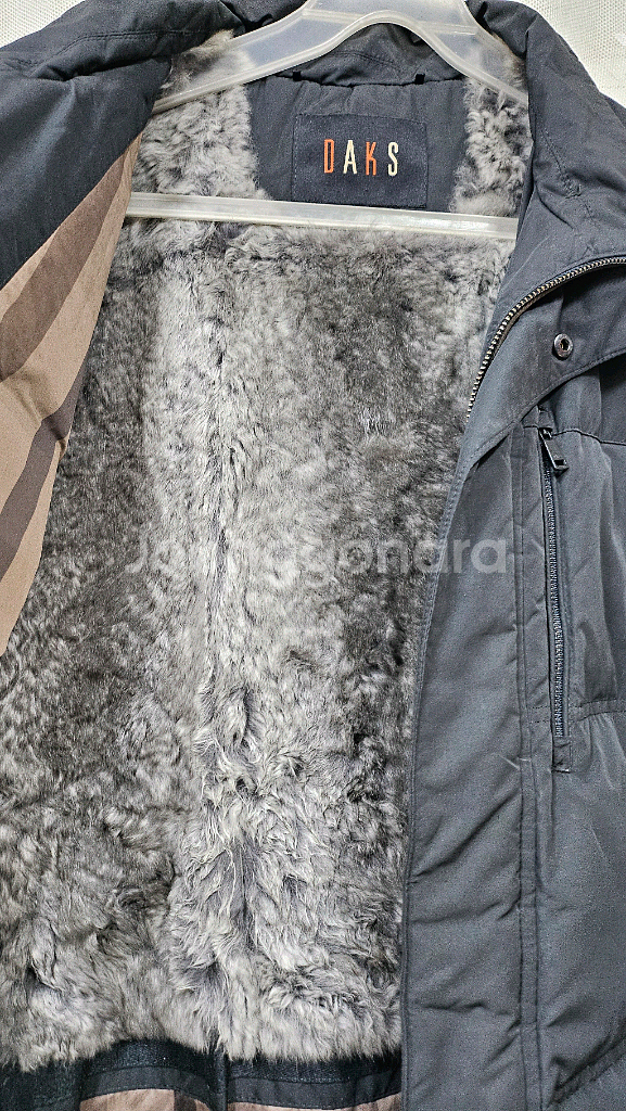 닥스 모피내피 구스다운 패딩--7