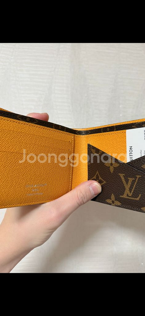 모노그램 남성 반지갑--8