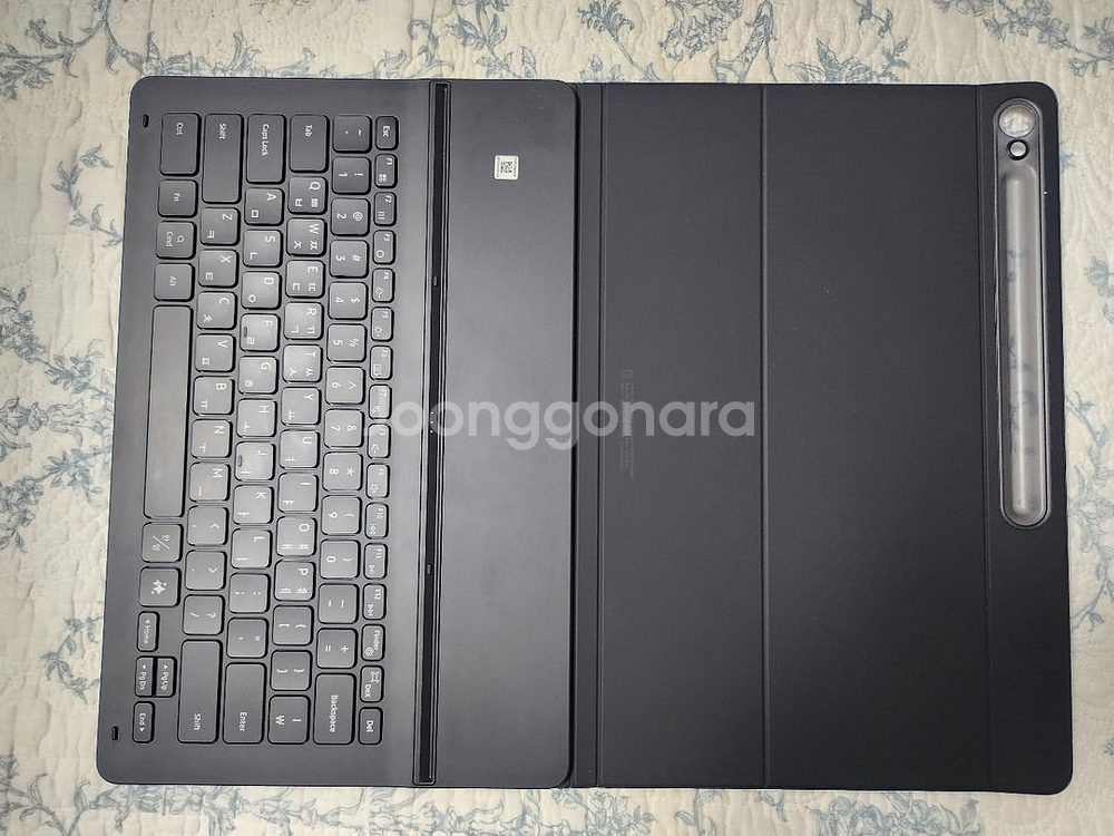 갤럭시탭 S10 FE 플러스용 슬림 키보드 커버--0