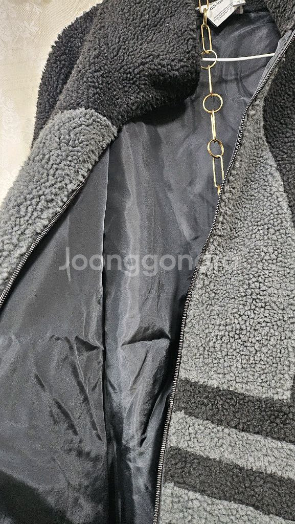 아디다스 뽀글이 플리스 집업--5