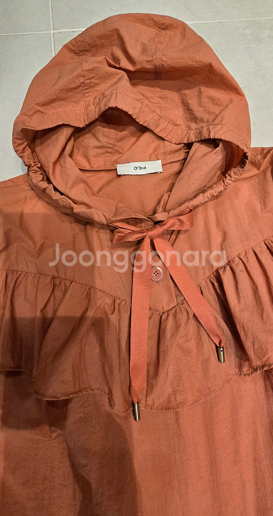 한섬 오즈세컨 캉캉프릴 원피스--5