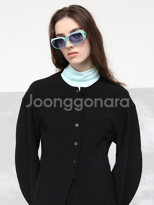 제이청 크롭 자켓--0