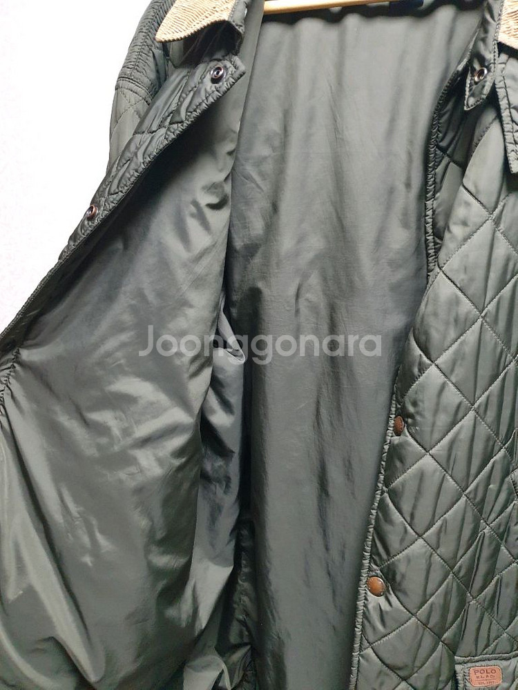 [xl/110] 폴로 랄프로렌 퀼팅 자켓 카키--7