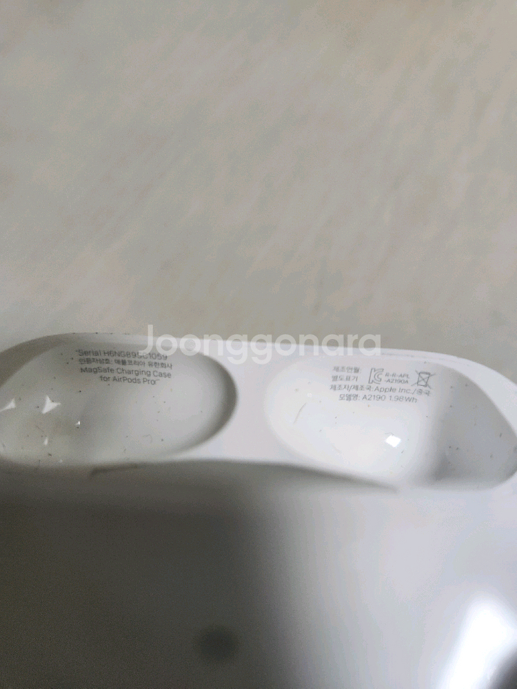 애플 에어팟 프로 1세대 본체 a2190--0