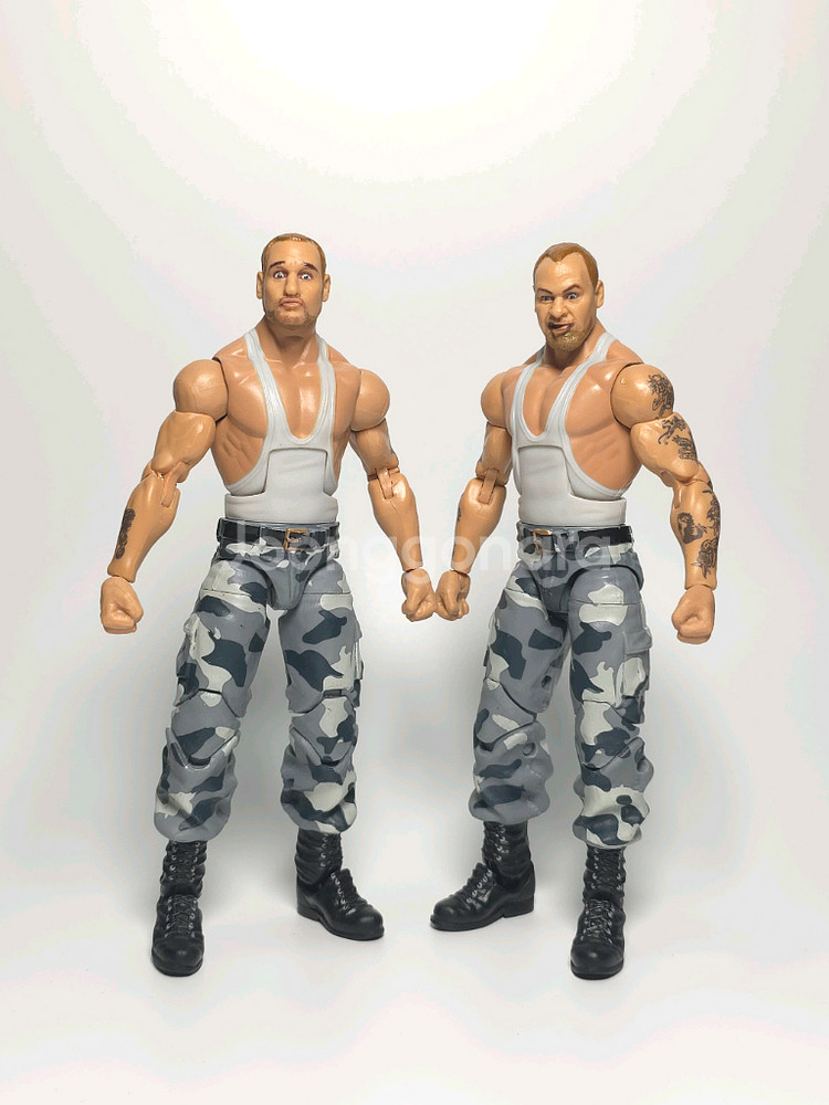 wwe 피규어 엘리트 부쉬웨커스(루크, 버치)--0