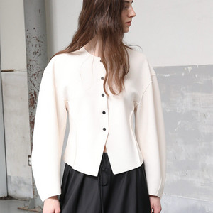 제이청 아이보리 크롭 자켓