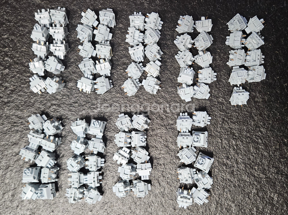 (택포)수월우 넌클릭 스위치(풀윤활) 89개 팝니다.--0