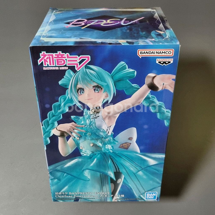 하츠네 미쿠 피규어 EVOLVE 클리어럭스 에메랄드 잼--1
