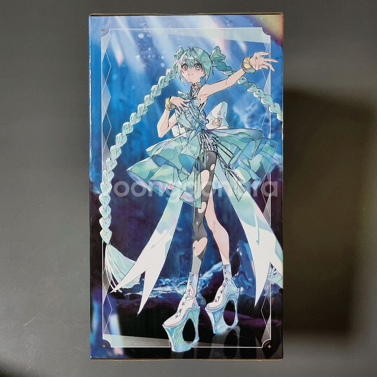 하츠네 미쿠 피규어 EVOLVE 클리어럭스 에메랄드 잼--4