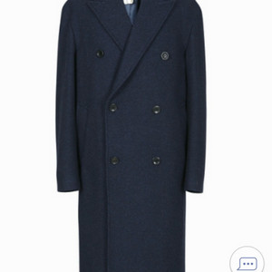 티아이포맨 트윌패턴 네이비 코트