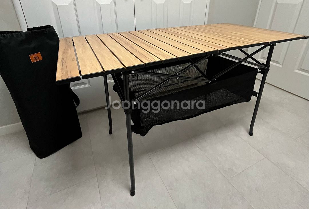 KOOLMAN(쿨맨) 알루미늄 접이식 캠핑 테이블 특대형--6