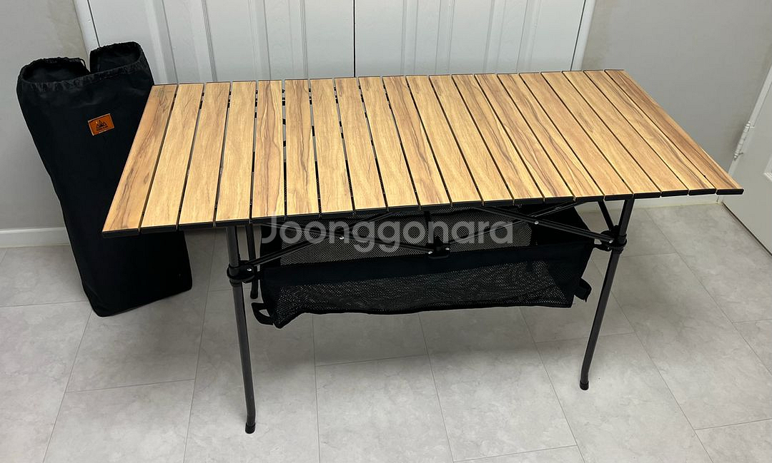 KOOLMAN(쿨맨) 알루미늄 접이식 캠핑 테이블 특대형--4