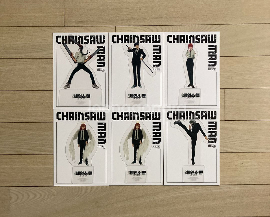 [체인소맨] pet스탠디/필름세트--0