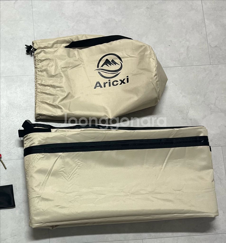 아릭시(Aricxi) 블랙코팅 렉타 특대형 (5x4.4m) 타프--3