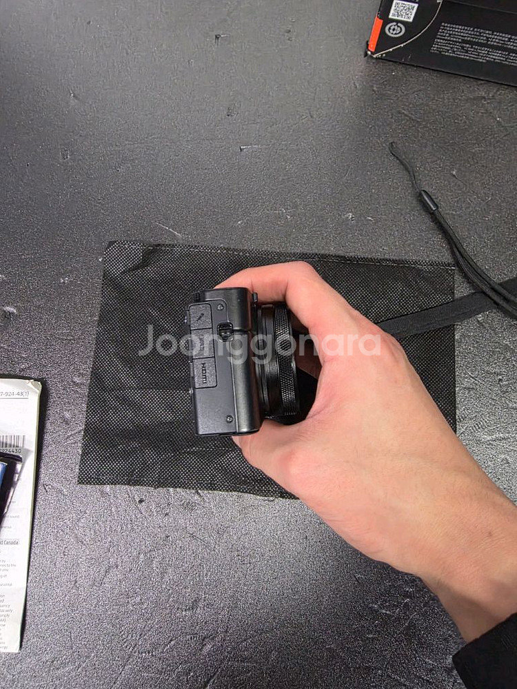 소니rx100m7 풀박스팔아요 악세사리여러개포함--2