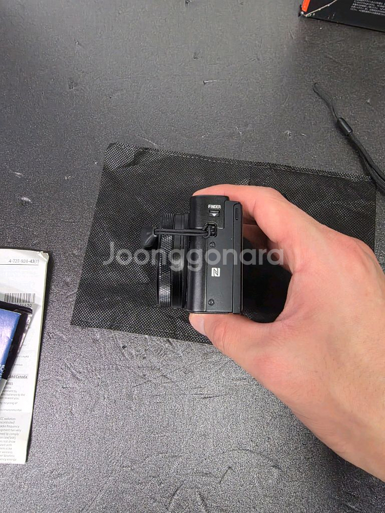 소니rx100m7 풀박스팔아요 악세사리여러개포함--5