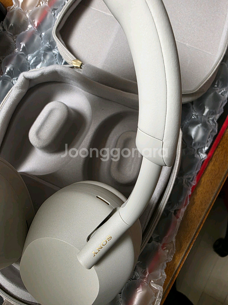 (거의새거)소니 WH-1000XM5 헤드폰 실버(소니코리아)--4