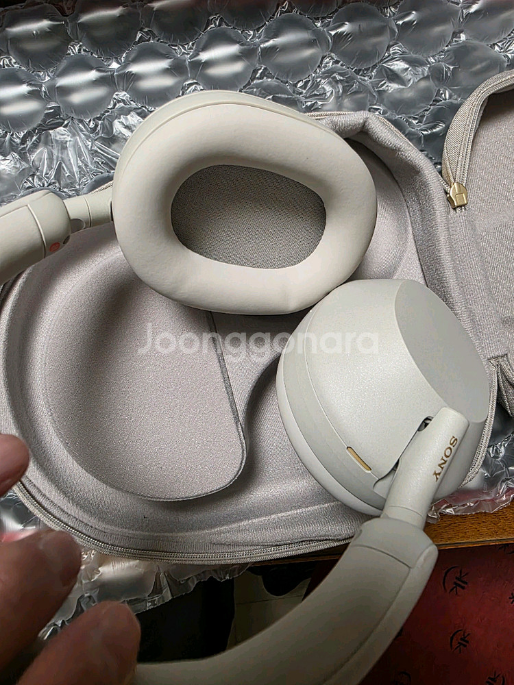 (거의새거)소니 WH-1000XM5 헤드폰 실버(소니코리아)--9