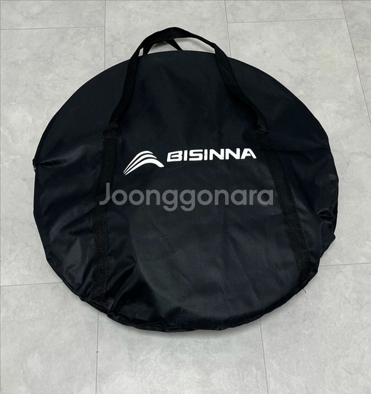 BSWolf 접이식 원형 화로 테이블 원형테이블 화로 캠핑 테이블 (신형 스틸상판)--5