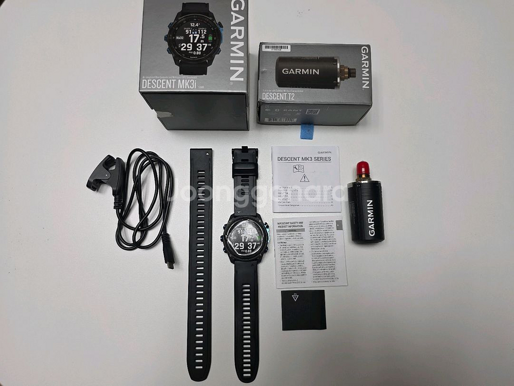 가민 MK3i 51mm + 가민 디센트 T2 트렌스미터--0