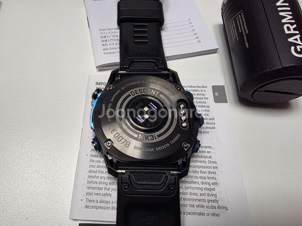 가민 MK3i 51mm + 가민 디센트 T2 트렌스미터--5