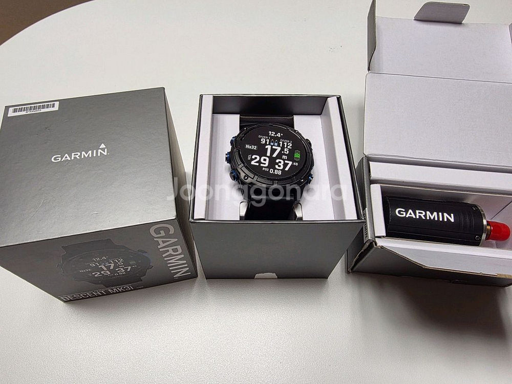 가민 MK3i 51mm + 가민 디센트 T2 트렌스미터--6