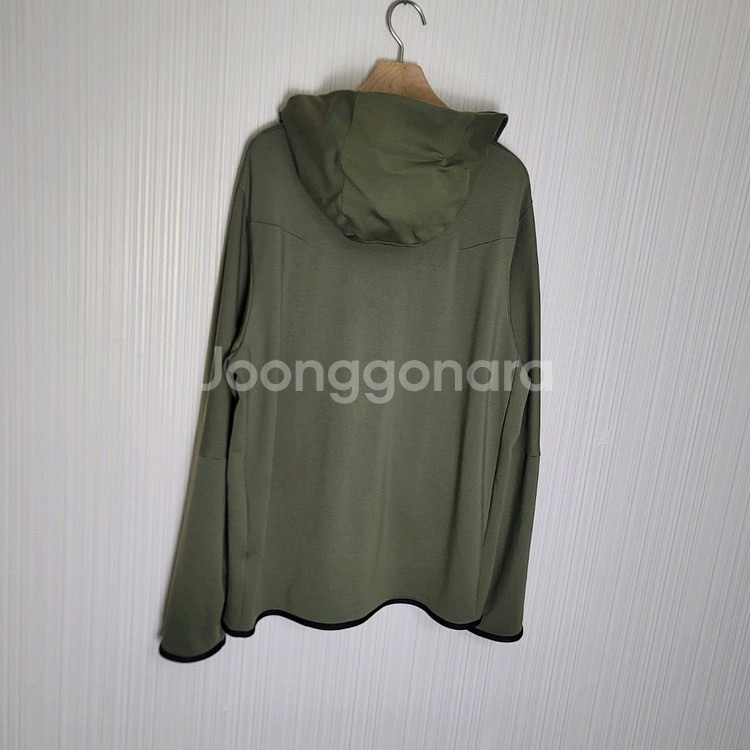 100-105 나이키 테크플리스 라이트웨이트 후드집업 카키--2