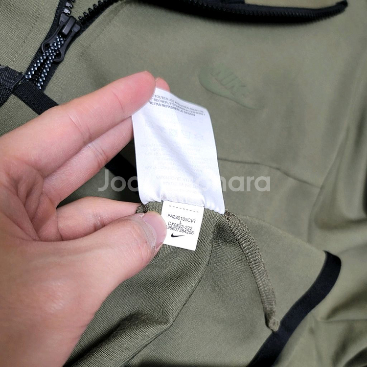 100-105 나이키 테크플리스 라이트웨이트 후드집업 카키--6