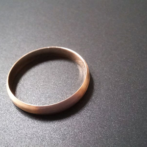 14k 핑골 스지반지 새상품 18호 1.84g