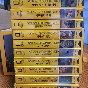 비디오테이프 vhs 다큐 세트 2번